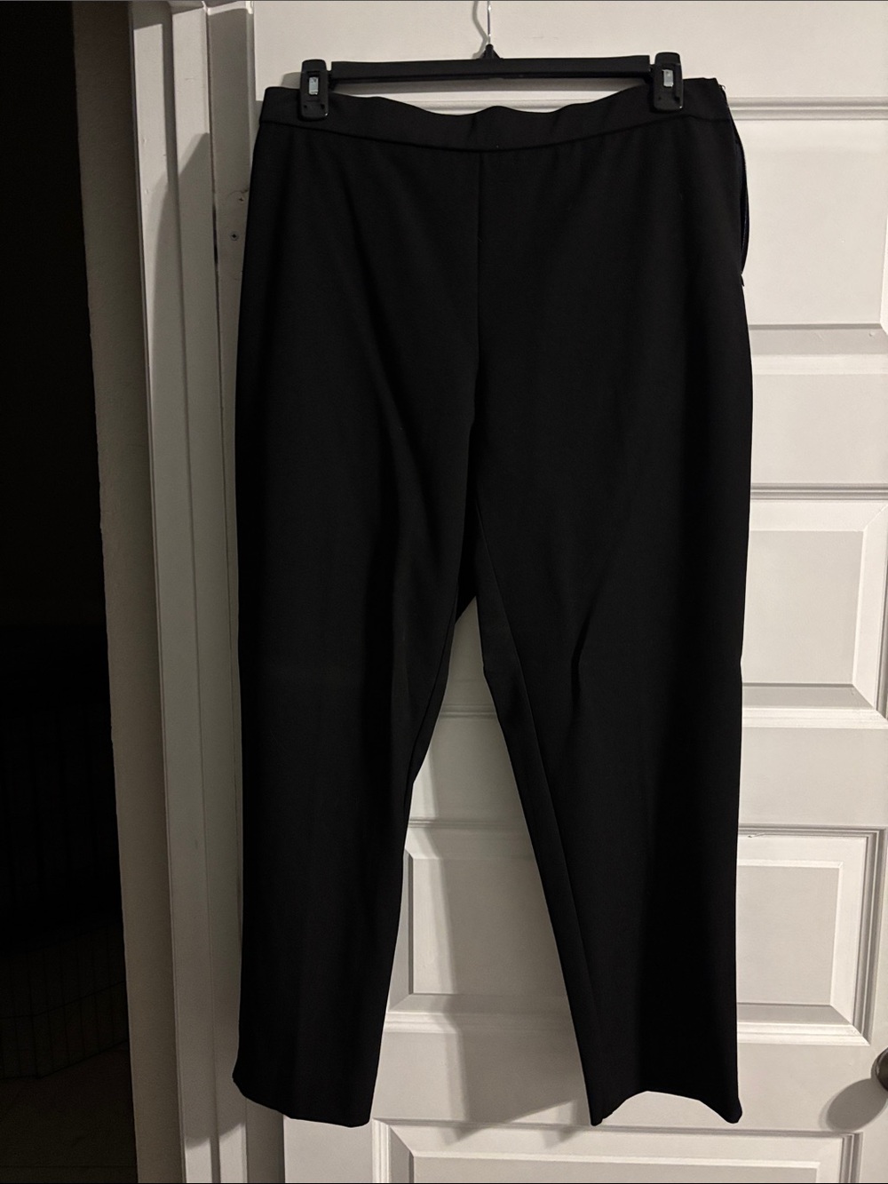 Investments Black Straight-Leg Ponte Pants